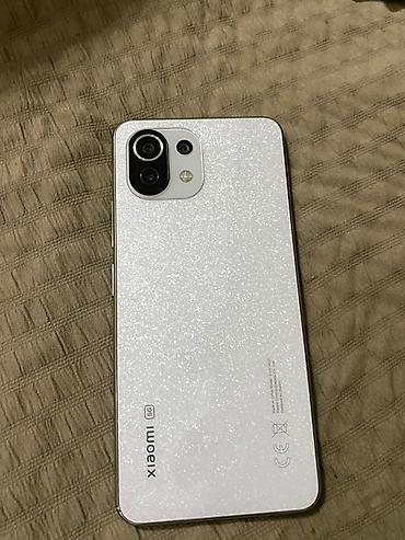 Xiaomi 11lite,128гб (5G), торг уместен белый перламутровый корпус с