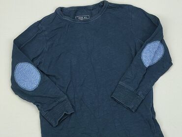 niebieska bluzka hiszpanka: Bluzka, Next, 4-5 lat, 104-110 cm, stan - Dobry