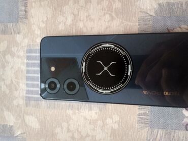 танк смартфон: Tecno Pova 5, 128 ГБ, цвет - Синий, 2 SIM