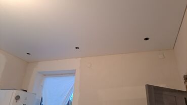 Натяжной потолок: Натяжной потолок Матовое Монтаж — 3