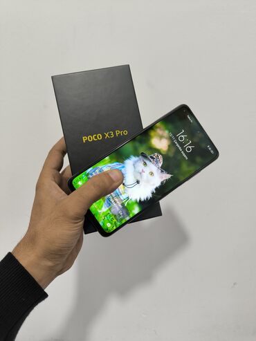 телефон fly iq431: Poco X3 Pro, 256 ГБ, цвет - Золотой, Отпечаток пальца, Face ID