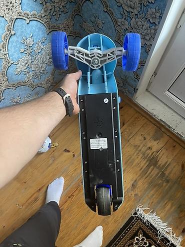 mi scooter: Uşaq skuterı – 3 təkərli, mavi 6 yasa qeder usaglar sure biler tezedir — 3