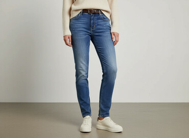 Jeansy: Jeansy damskie, rozmiar S