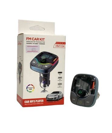 широкий монитор: Модулятор для автомобиля HM104 (FM Car Kit) - Многофункциональный