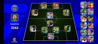 noutbuklar ikinci əl: EFootball 2024 oyun hesabı, güclü heyətə və yüksək komanda gücünə