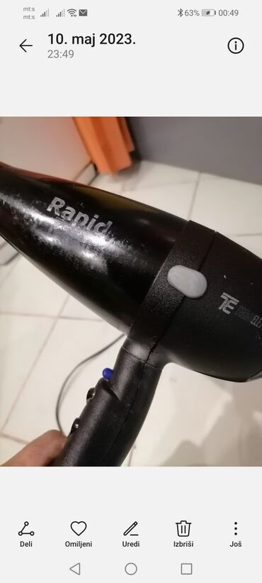 aspirator za nokte 100w: Fen profi RAPID 2000 w ispravan. Dobar
 Mirjevo