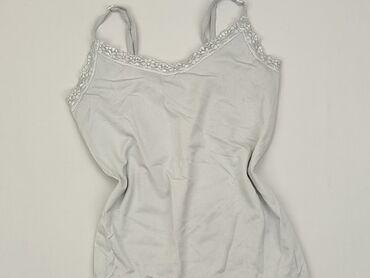 białe bluzki na grubych ramiączkach: Koszulka od piżamy Damska, M, stan - Dobry