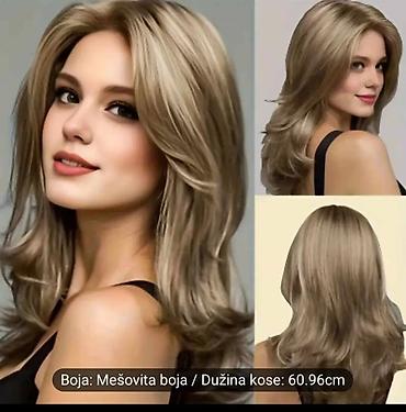 Perike i klipse: Perike – više modela i dužina - Tip: ženske modne perike sa dugim — 8