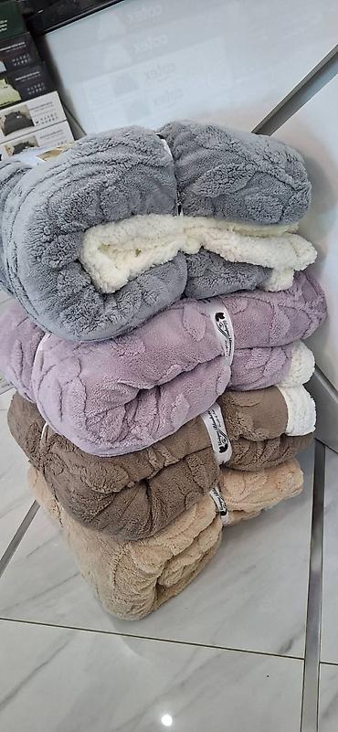Ćebad i pokrivači: Ćebe krzno 3200din dimenzija 230x200 — 5