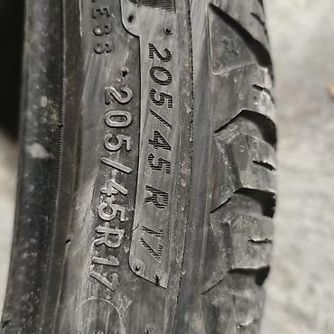 мокрый: Шины 205 / 45 / R 17, Лето, Б/у, 1 шт, Легковые, Германия, Michelin — 3