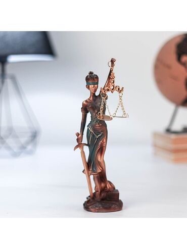 христианские статуэтки: Статуэтка Фемида Богиня Правосудия
18 см, полистоун
