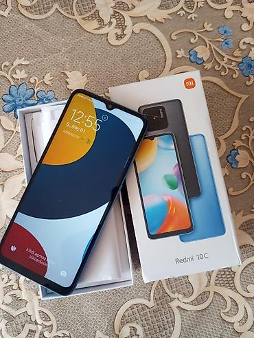 redmi 10c: Redmi 10C, 64 GB, rəng - Mavi, Sensor, İki sim kartlı, Barmaq izi — 7
