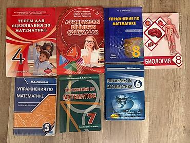 Kitablar və jurnallar: Dərs və əlavə hazırlıq üçün müxtəlif kitablar toplusu - Fənlər və — 3