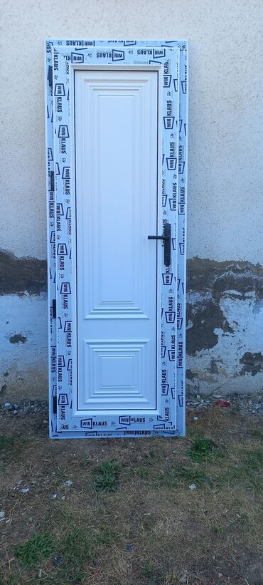 Plastik qapılar: Yeni Plastik qapı 80x200 sm Zamok və çərçivə ilə, Zəmanətli, Pulsuz quraşdırma, Pulsuz çatdırılma, Rayonlara çatdırılma — 2