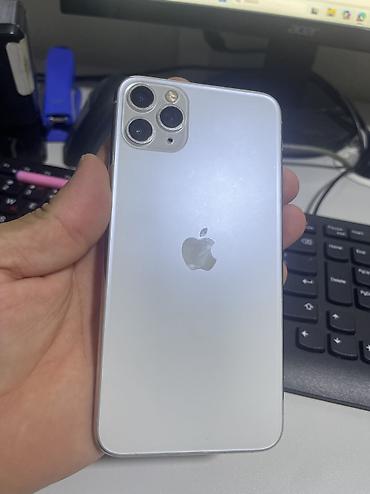 IPhone 11 Pro Max, 256 GB, White Titanium, Face ID lalafo.az -da IPhone 11 Pro Max, 256 GB, White Titanium, Face ID