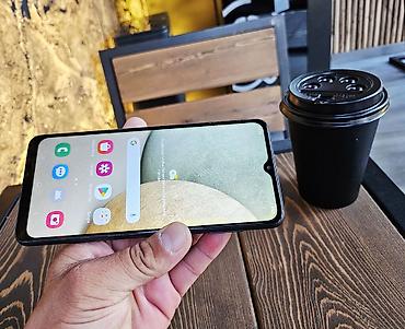 nokia e52: Samsung Galaxy A12, Б/у, 64 ГБ, цвет - Черный, 1 SIM, 2 SIM — 1