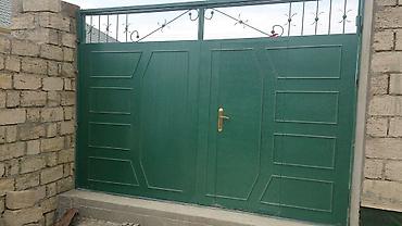 продам ворота бу: Metall darvaza və qapı istehsalı – fərdi dizaynlar - Material: qalın — 1