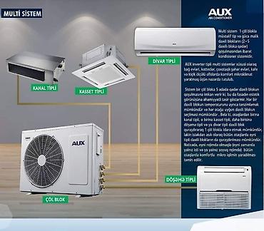 keys sat: "AUX" multi sistem AUX markalı Multi Split tipli kondisionerlərin — 2