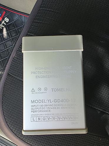 аккумулятор 12в 7а ч: 400W 12V impulsiv güc mənbəyi (SMPS) - Çıxış gərginliyi: 12V DC - — 1