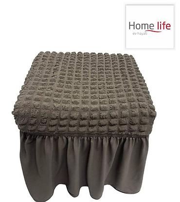 чехлы на мебель: Чехол-накидка для углового дивана Home Life - Тип: эластичный чехол — 5