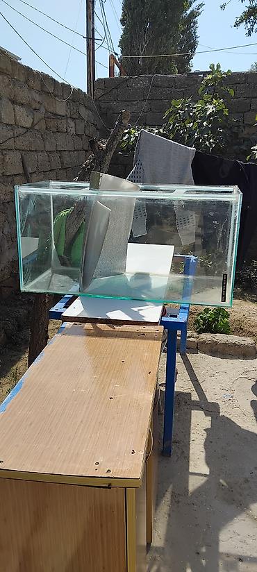 akvarium qiymətləri: Dördbucaq akvarium, Boş, 225 l, Ünvandan götürmə — 1