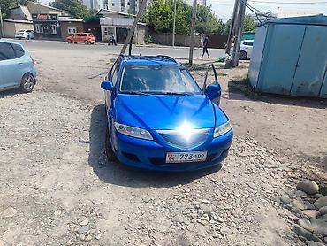 Mazda 6: 2003 г., 1.8 л, Механика, Бензин, Универсал