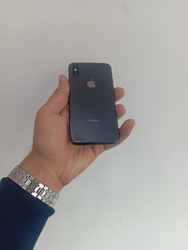 Apple iPhone: IPhone X, 64 GB, Natural Titanium