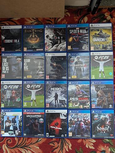 Игры для PlayStation: Диски в идеальном СОСТОЯНИИ !!!! цены разные Коллекция игр для — 4