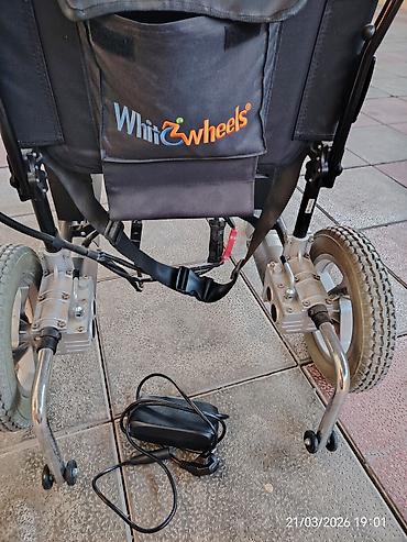 servis arabasi: Whit2Wheels elektrik əlil arabası - Marka/model: Whit2Wheels — 3