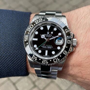 Наручные часы: Rolex люкс качества, сапфир механика, стальной браслет