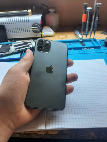 poco m5 s: IPhone 11 Pro, Б/у, 256 ГБ, Зеленый, 78 %