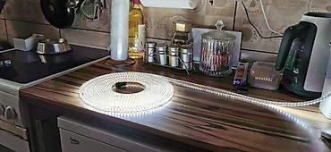 Rasveta: Led traka vodootporna 220v smd5730 120ld/m 18w/m eq100w/m. Trake — 13