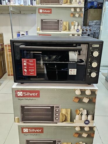 oven: Duxovka Elektrik, rəng - Qara, Ayrıca dayanan, Yeni