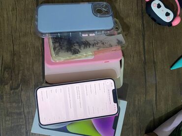 Apple iPhone: IPhone 14, 128 GB, Ağ, Face ID, Sənədlərlə — 5