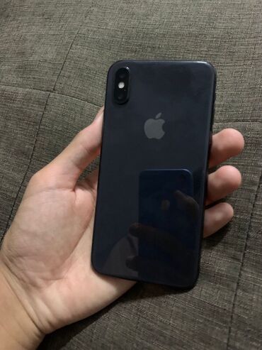 iphone 11pro телефон: IPhone X, Б/у, 64 ГБ, Черный, Чехол, 100 %