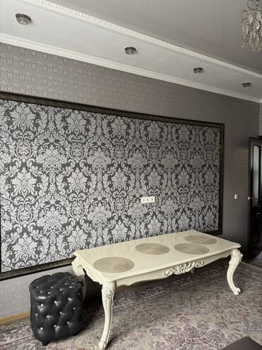 мебел бу каракол: Спальный гарнитур, Двуспальная кровать, цвет - Розовый