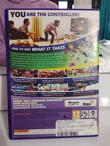 xb9x 360: Xbox 360 oyunu: Kinect Sports - Platforma: Xbox 360 - Növ — 2