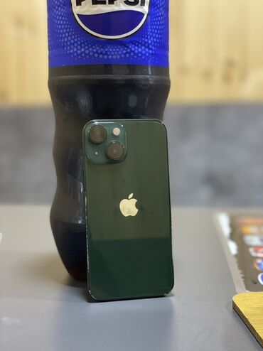 mikrofonlu kalonkalar: IPhone 13 mini, Yaşıl, Face ID