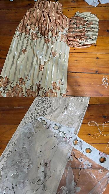 bed sheets: !!!!!НЕДОРОГО!!!!! шторы для зала, прихожей спальни, кухни. чехлы — 4