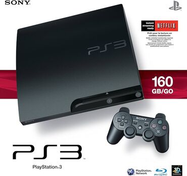PS3 (Sony PlayStation 3): 🔷🔶🔹🔸playstation 3🔸🔹🔶🔷 magaza terefinden satilir 3 ay yazili suretde