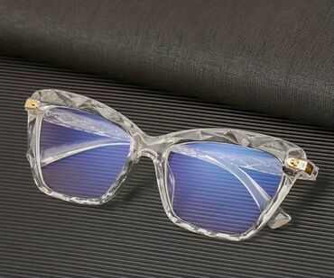 Naočare: Naočare za blokiranje plave svetlosti sa mačjim okom, providna stakla
