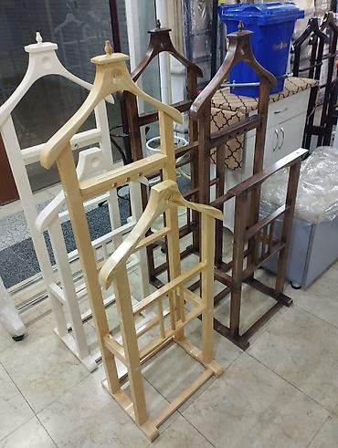 Asılqanlar: Taxta geyim dayaqı (valet stand) asılqanlar yeni yüksək keyfiyyət 👍 — 2