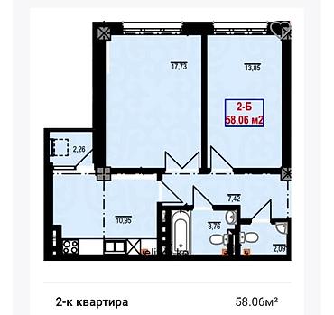 2 комнаты, 52 м², Джал-15 Элитка, 14 этаж, Дизайнерский ремонт