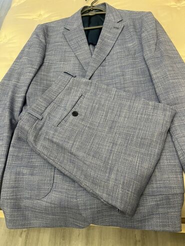 nişan xonçası: Kostyum, Demisezon, 8XL (EU 56), rəng - Göy