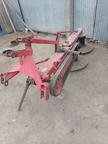 traktor zapçast: Diskli otbiçən – traktor üçün asqılı - Tip: İki diskli, kəmər — 2
