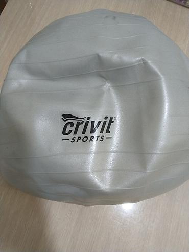 Спорт и отдых: Crivit Sports fitnes/topu (gym ball), gümüşü rəng. 120 kq çəki — 5