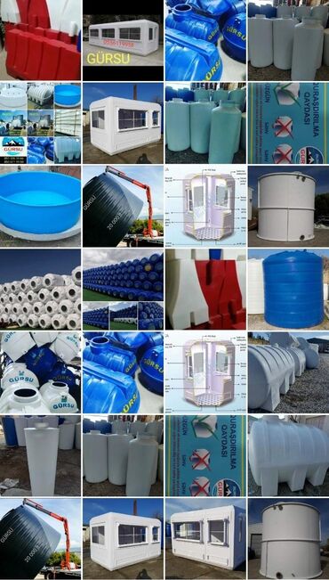 Baklar və çənlər: Bak, Plastik, 10000 l l, Yeni, Pulsuz çatdırılma — 18