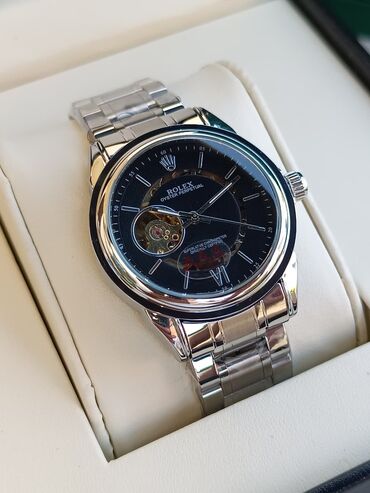 Qol saatları: Yeni, Qol saatı, Rolex, rəng - Qara — 25