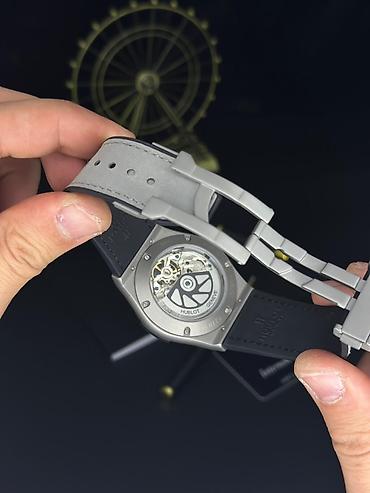 saatlari: Yeni, Qol saatı, Hublot, rəng - Boz — 4