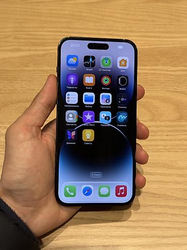 galaxy m7: IPhone 14 Pro Max, Б/у, 1 ТБ, Черный, 82 % — 2